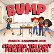Choosing the Most Precise Synonym BUMP ELA Game - No Prep Grade 9 Review
