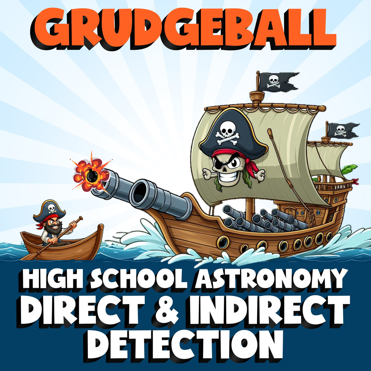 Direct & Indirect Detection GRUDGEBALL Science Game - No Prep Astronomy Review