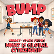 What Is Global Citizenship BUMP Socials Game - No Prep Grade 3 Review Activity