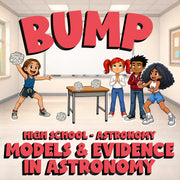 Models & Evidence in Astronomy BUMP Science Game - No Prep Astronomy Review