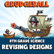 Revising Designs GRUDGEBALL Science Game - No Prep Grade 8 Review Activity