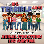 Animal Structures for Survival BIG TERRIBLE GAME - Grade 5 Science Review