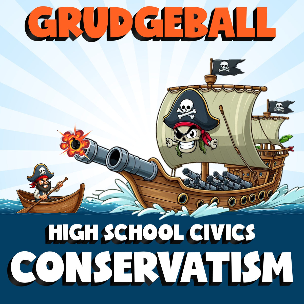 Conservatism GRUDGEBALL Civics Game - No Prep Review Activity