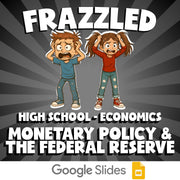Monetary Policy & the Federal Reserve FRAZZLED Economics Game - No Prep Review