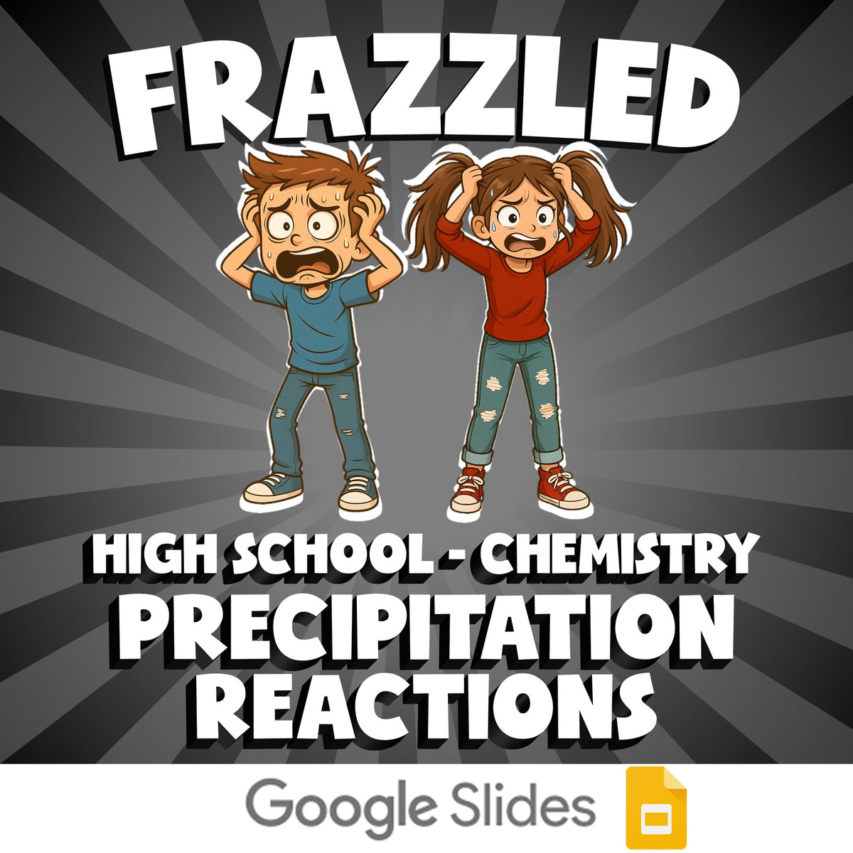 Precipitation Reactions FRAZZLED Science Game - No Prep Chemistry Review