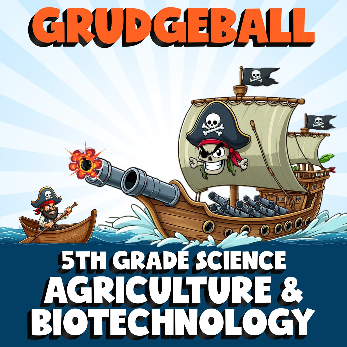 Agriculture & Biotechnology GRUDGEBALL Science Game - No Prep Grade 5 Review