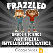 Artificial Intelligence Basics FRAZZLED Science Game - No Prep Grade 6 Review