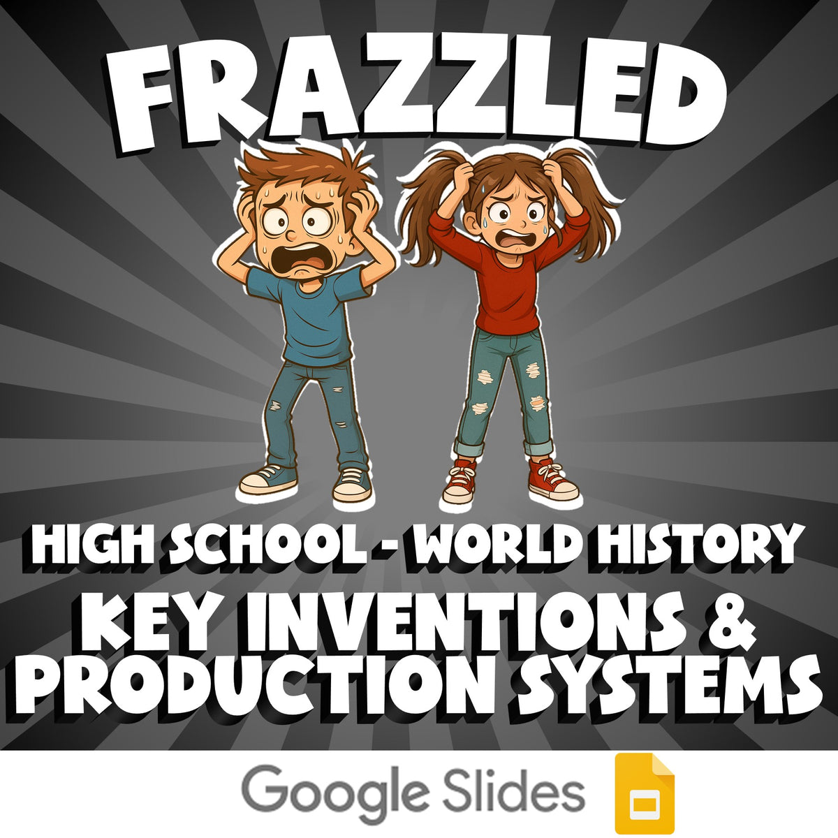 Key Inventions & Production Systems FRAZZLED Game - No Prep World History Review