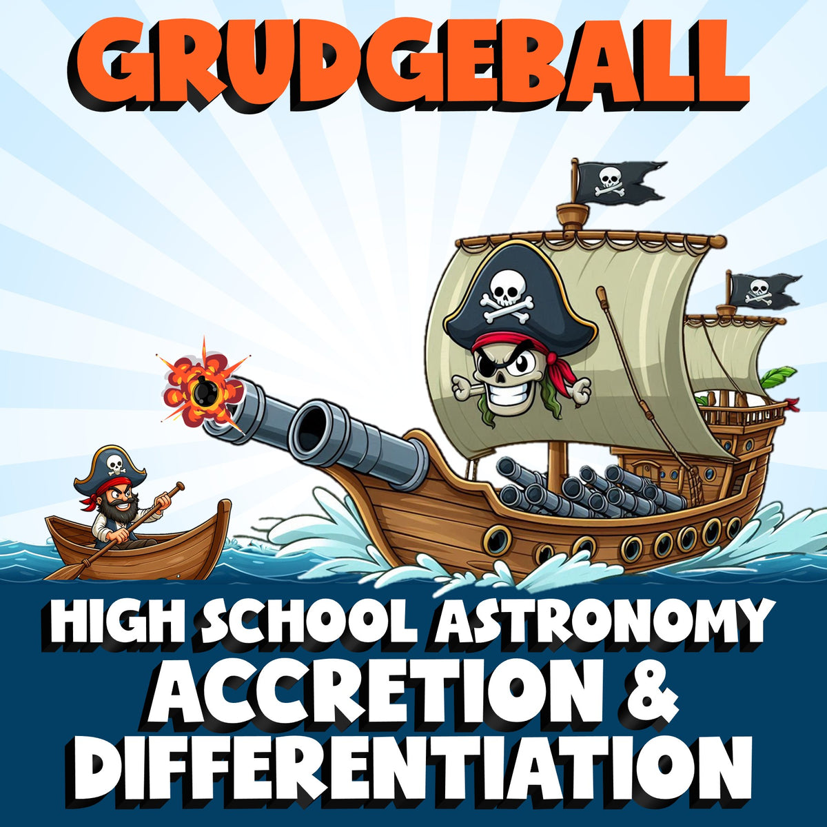Accretion & Differentiation GRUDGEBALL Science Game - No Prep Astronomy Review