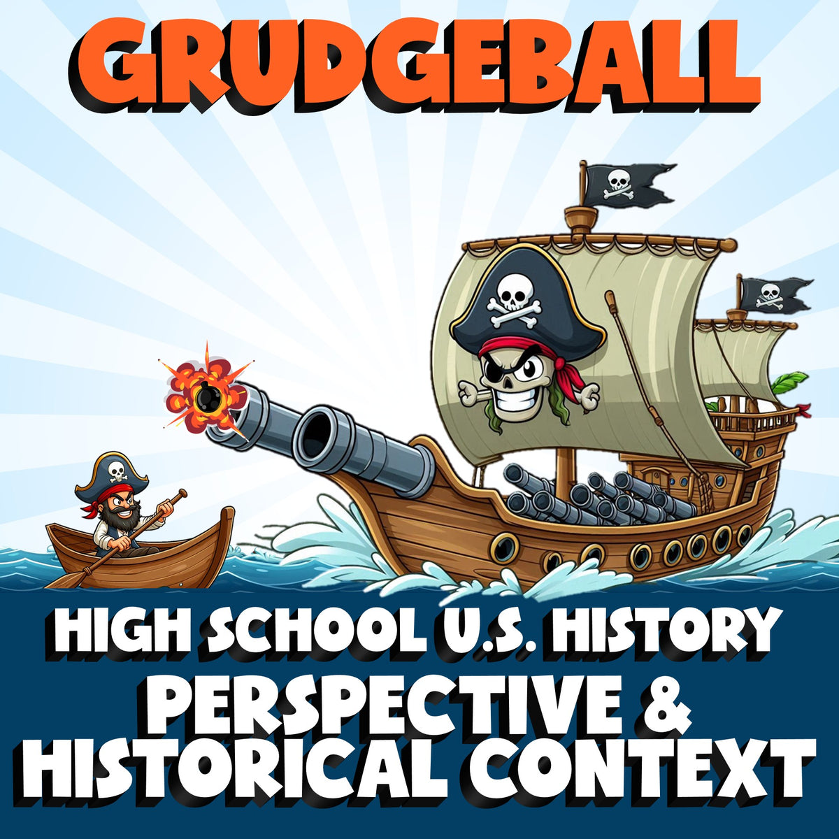 Perspective & Historical Context GRUDGEBALL U.S. History Game - No Prep Review