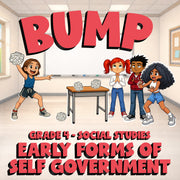 Early Forms of Self Government BUMP Socials Game - No Prep Grade 4 Review