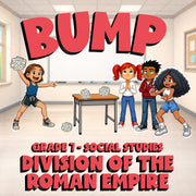 Division of the Roman Empire BUMP Socials Game - No Prep Grade 7 Review Activity