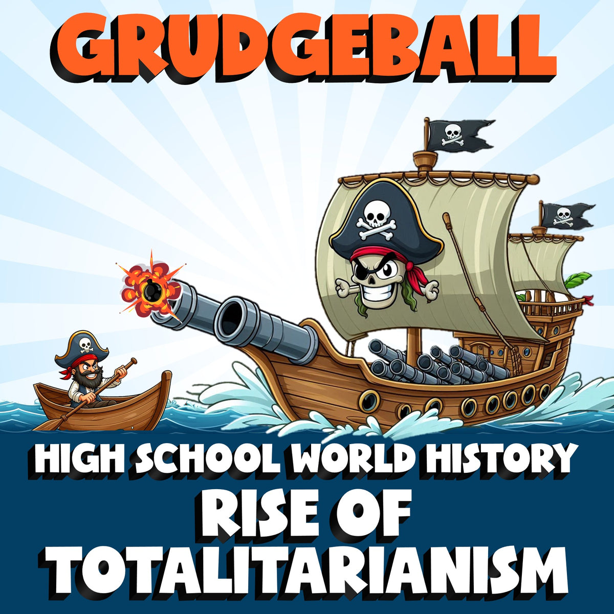 Rise of Totalitarianism GRUDGEBALL Game - No Prep World History Review Activity