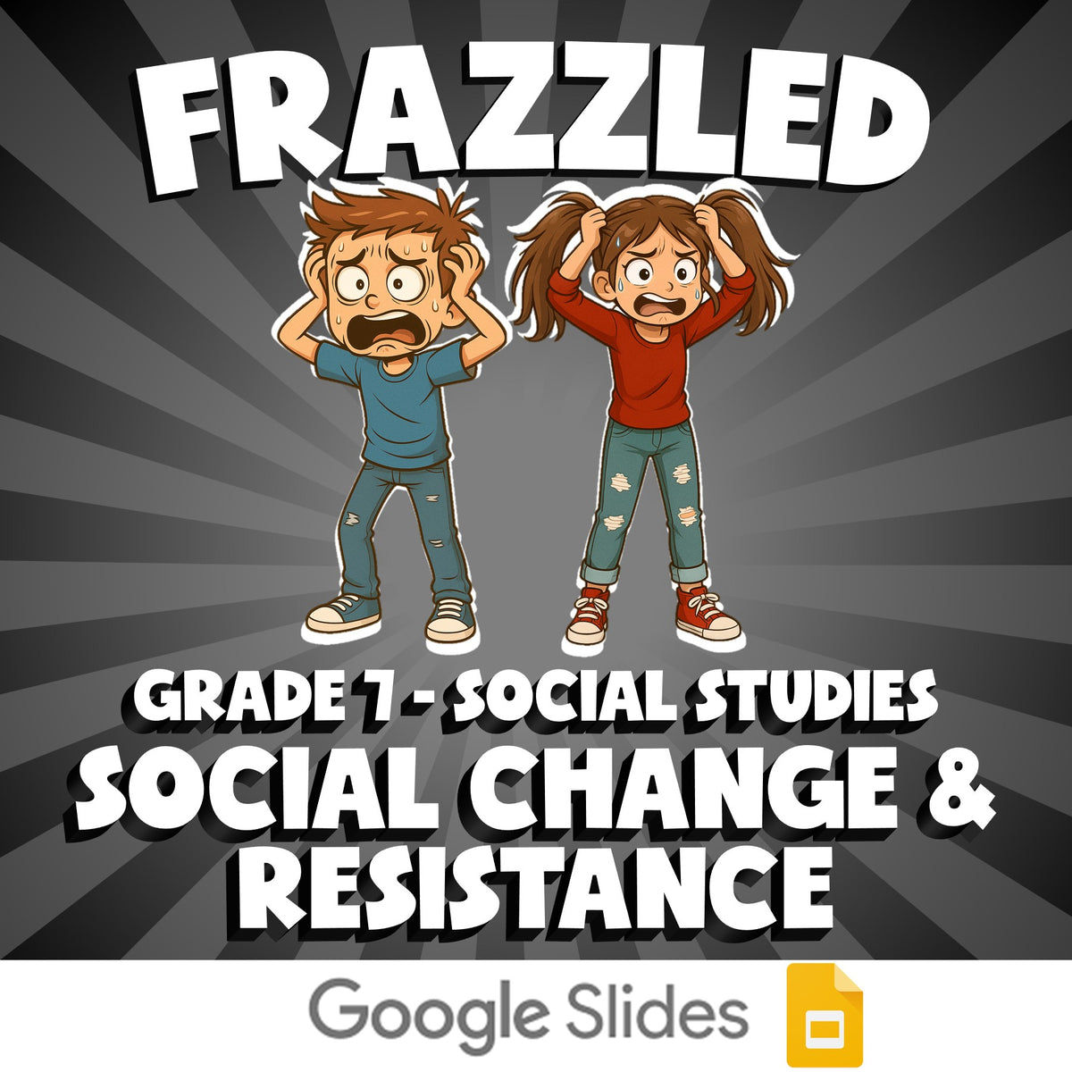 Social Change & Resistance FRAZZLED Socials Game - No Prep Grade 7 Review