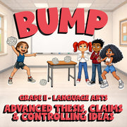 Advanced Thesis, Claims & Controlling Ideas BUMP ELA Game - No Prep Grade 11