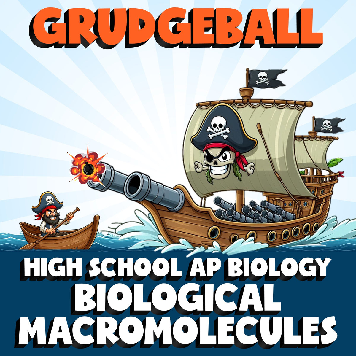 Biological Macromolecules GRUDGEBALL Science Game - No Prep AP Biology Review