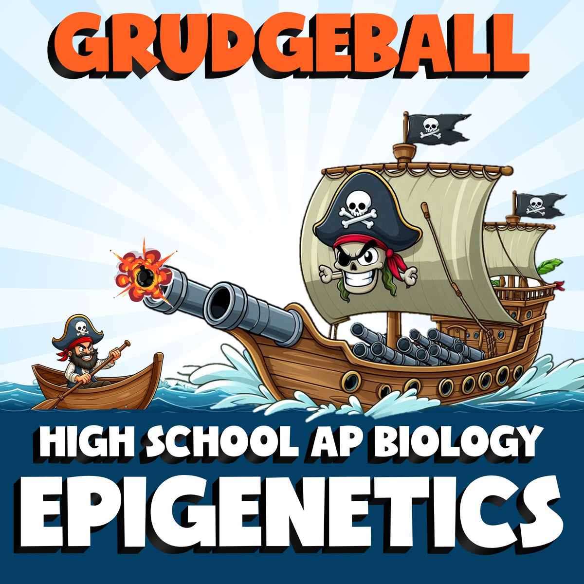 Epigenetics GRUDGEBALL Science Game - No Prep AP Biology Review Activity
