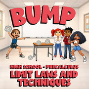 Limit Laws and Techniques BUMP Math Game - No Prep PreCalculus Review Activity