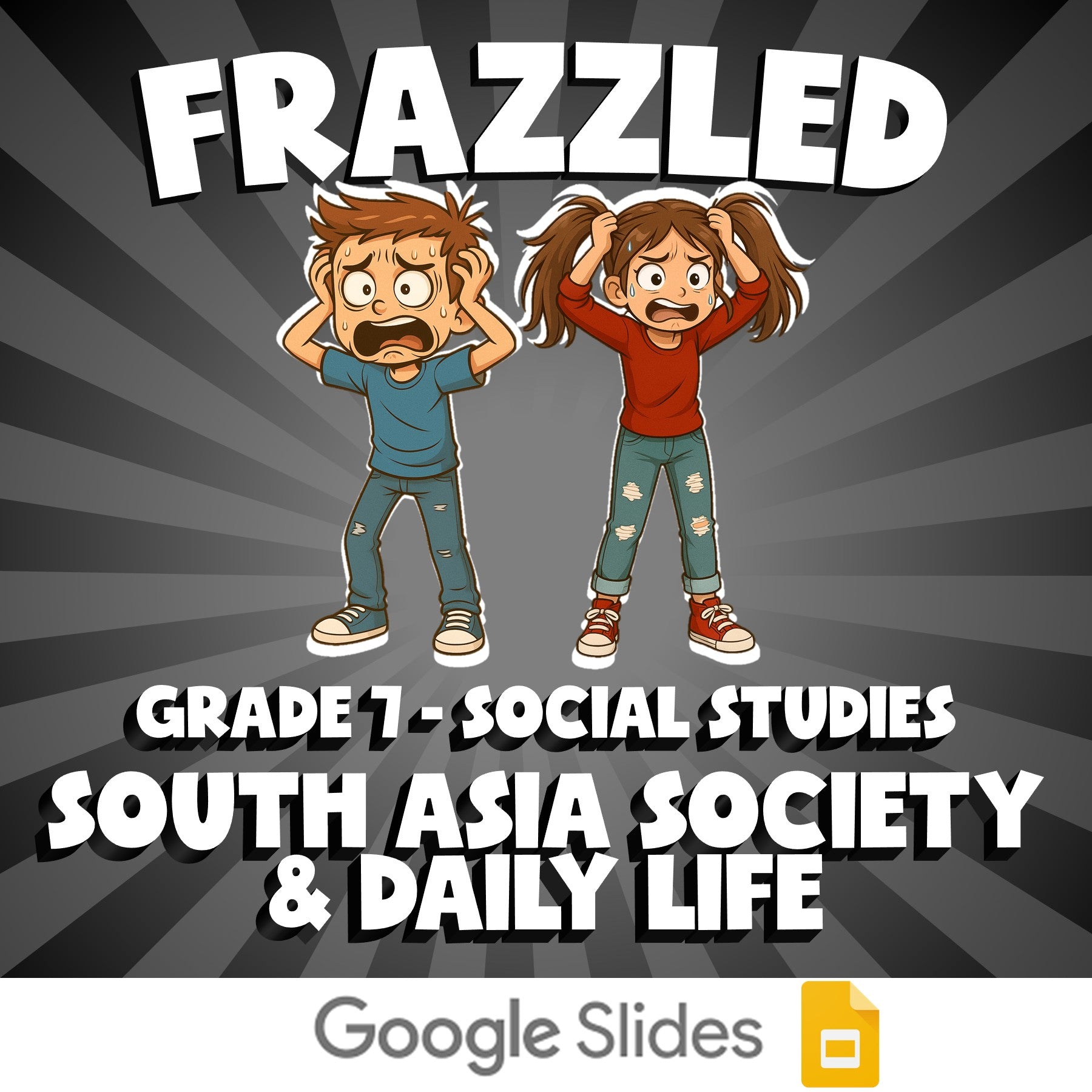 South Asia Society & Daily Life FRAZZLED Socials Game - No Prep Grade 7 Review