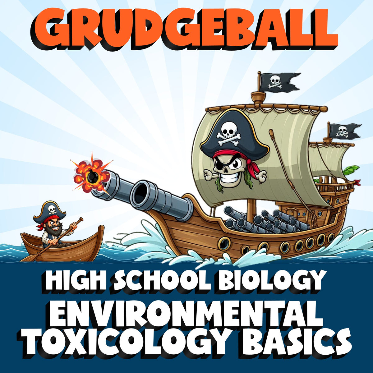 Environmental Toxicology Basics GRUDGEBALL Science Game - No Prep Biology Review