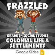 Colonial Life & Settlements FRAZZLED Socials Game - No Prep Grade 3 Review