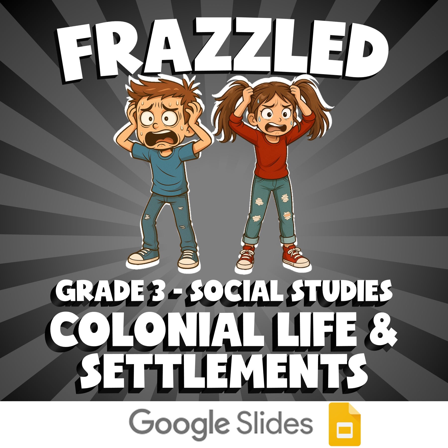 Colonial Life & Settlements FRAZZLED Socials Game - No Prep Grade 3 Review