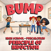 Principle of Induction BUMP Math Game - No Prep PreCalculus Review Activity