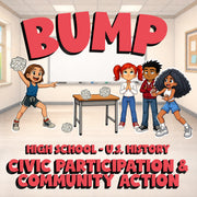 Civic Participation & Community Action BUMP U.S. History Game - No Prep Review