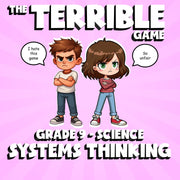 Systems Thinking THE TERRIBLE GAME - No Prep Grade 9 Science Review Activity