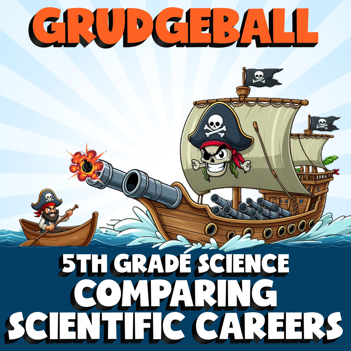 Comparing Scientific Careers GRUDGEBALL Science Game - No Prep Grade 5 Review