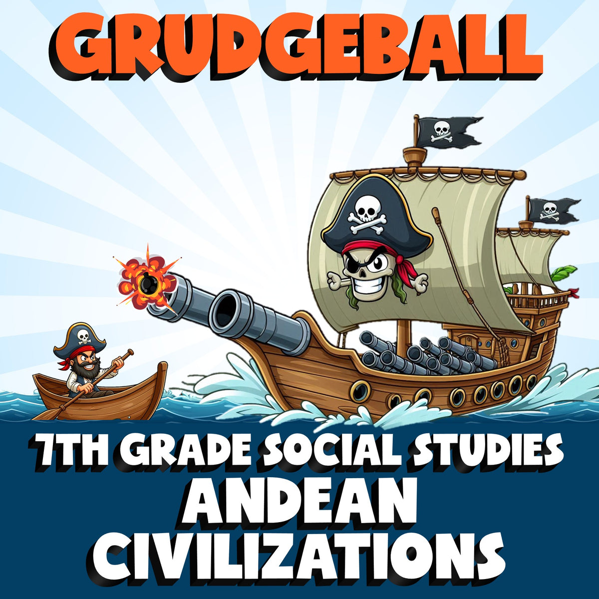Andean Civilizations GRUDGEBALL Socials Game - No Prep Grade 7 Review Activity