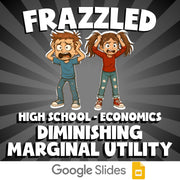 Diminishing Marginal Utility FRAZZLED Economics Game - No Prep Review Activity