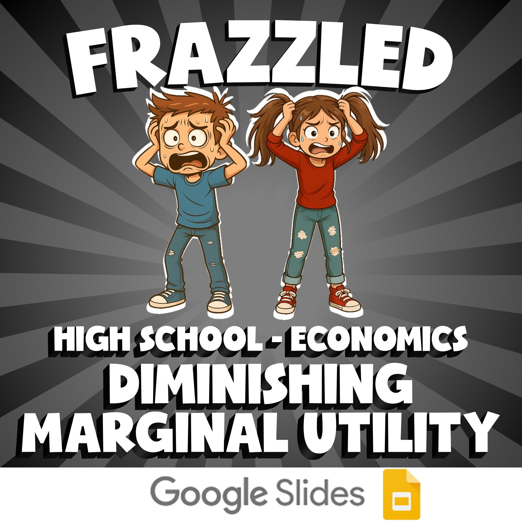 Diminishing Marginal Utility FRAZZLED Economics Game - No Prep Review Activity