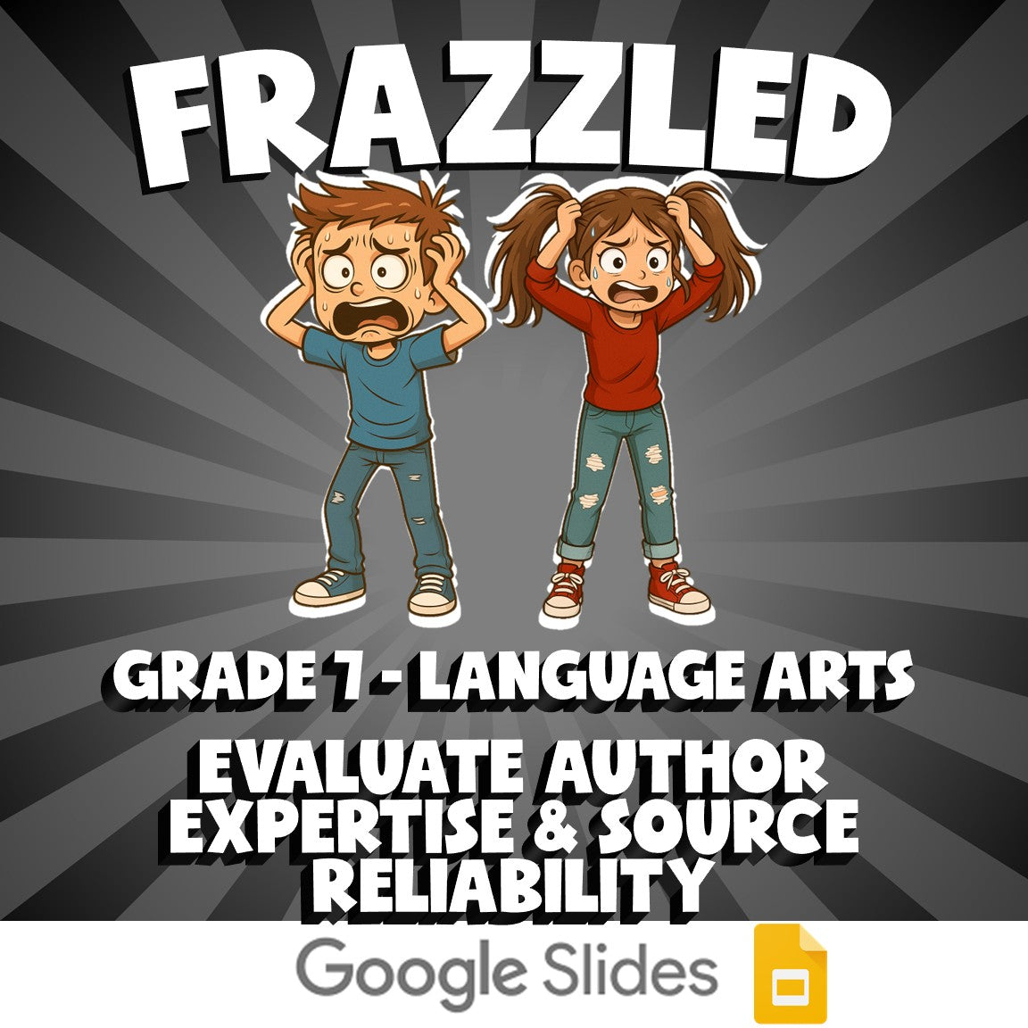 Evaluate Author Expertise & Source Reliability FRAZZLED ELA Game - Grade 7