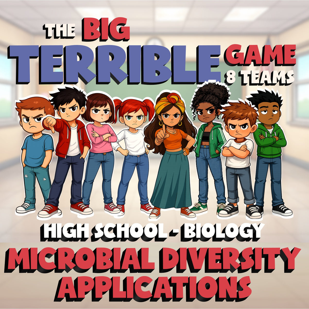 Microbial Diversity Applications BIG TERRIBLE GAME - Biology Science Review