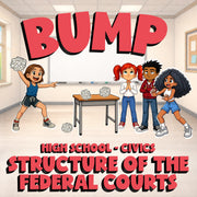 Structure of the Federal Courts BUMP Civics Game - No Prep Review Activity