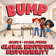 Global Individual Responsibility BUMP Socials Game - No Prep Grade 5 Review