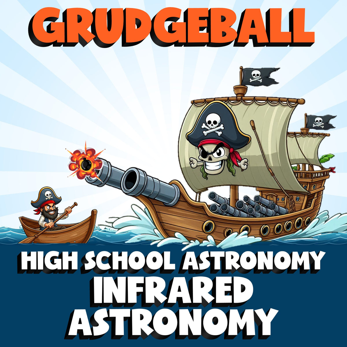 Infrared Astronomy GRUDGEBALL Science Game - No Prep Astronomy Review Activity