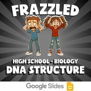 DNA Structure FRAZZLED Science Game - No Prep Biology Review Activity