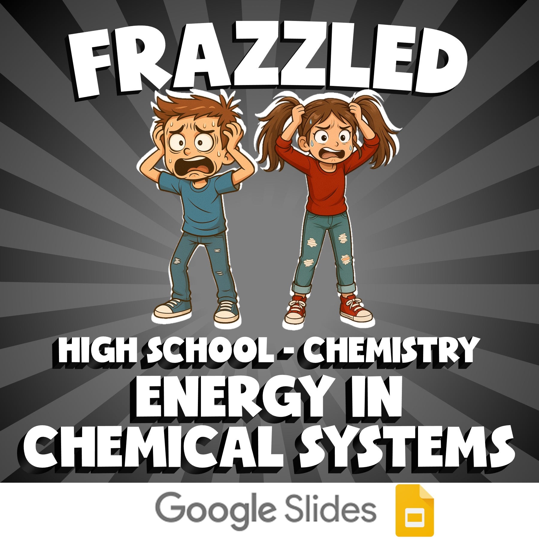 Energy in Chemical Systems FRAZZLED Science Game - No Prep Chemistry Review
