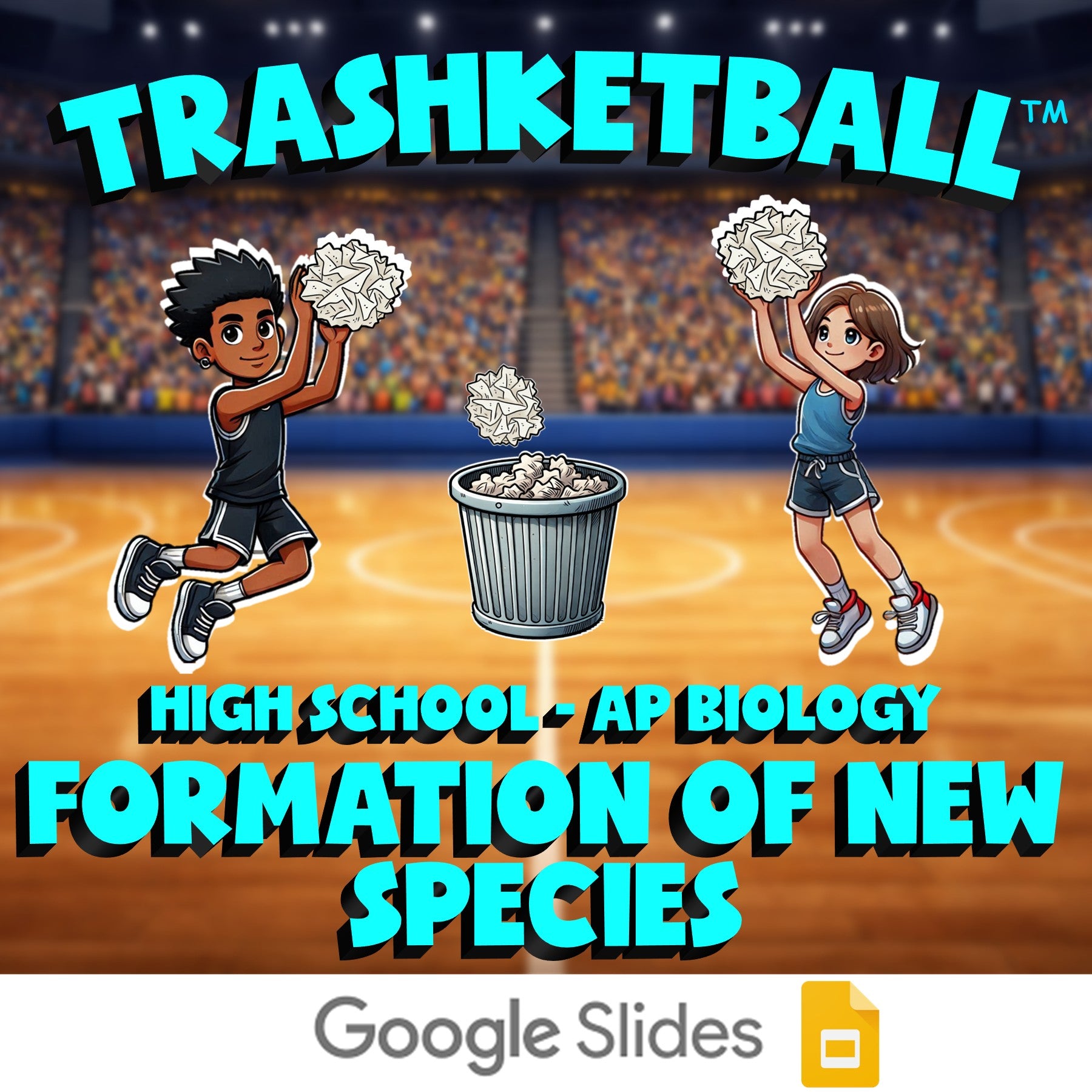 Formation of New Species TRASHKETBALL Science Game - No Prep AP Biology Review