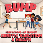 Genetic Variation & Health BUMP Science Game - No Prep AP Biology Review