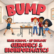 Genomics & Bioinformatics BUMP Science Game - No Prep AP Biology Review Activity