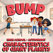 Characteristics of Giant Planets BUMP Science Game - No Prep Astronomy Review
