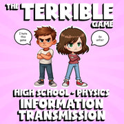 Information Transmission THE TERRIBLE GAME - No Prep Physics Science Review