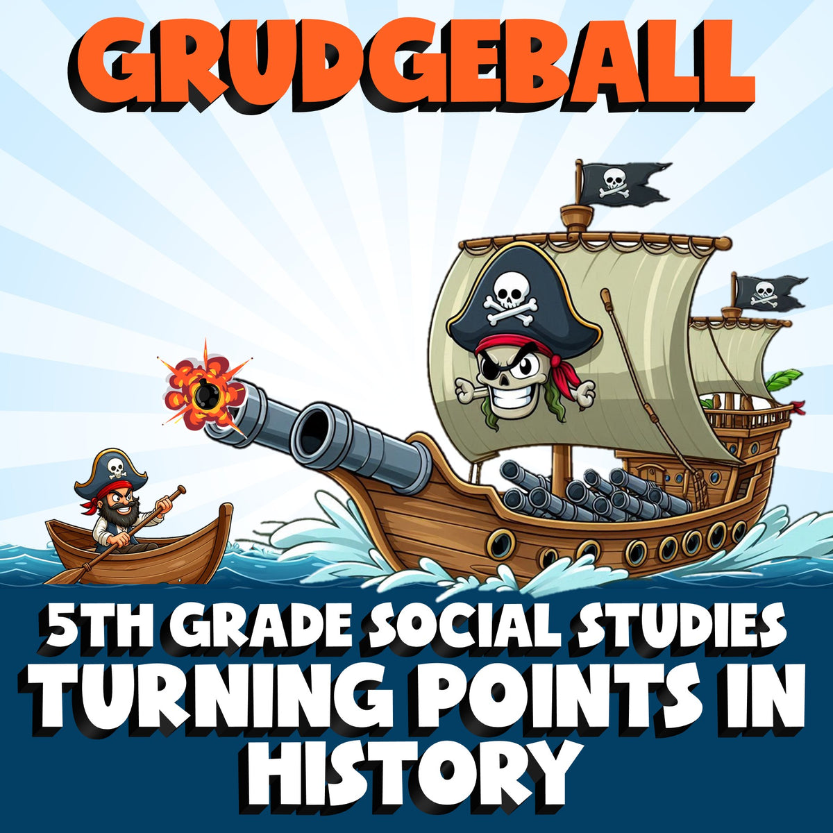 Turning Points in History GRUDGEBALL Socials Game - No Prep Grade 5 Review
