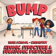 Atomic Structure & Subatomic Particles BUMP Science Game - No Prep Chemistry