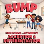 Accretion & Differentiation BUMP Science Game - No Prep Astronomy Review