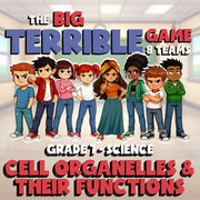 Cell Organelles & Their Functions BIG TERRIBLE GAME - Grade 7 Science Review