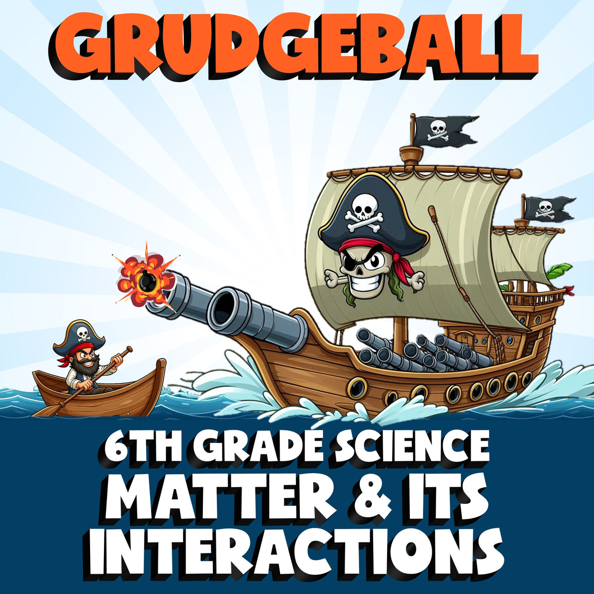 Matter & Its Interactions GRUDGEBALL Science Game - No Prep Grade 6 Review
